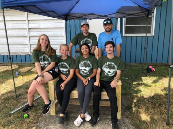 building a bench for a bridgeton bus stop